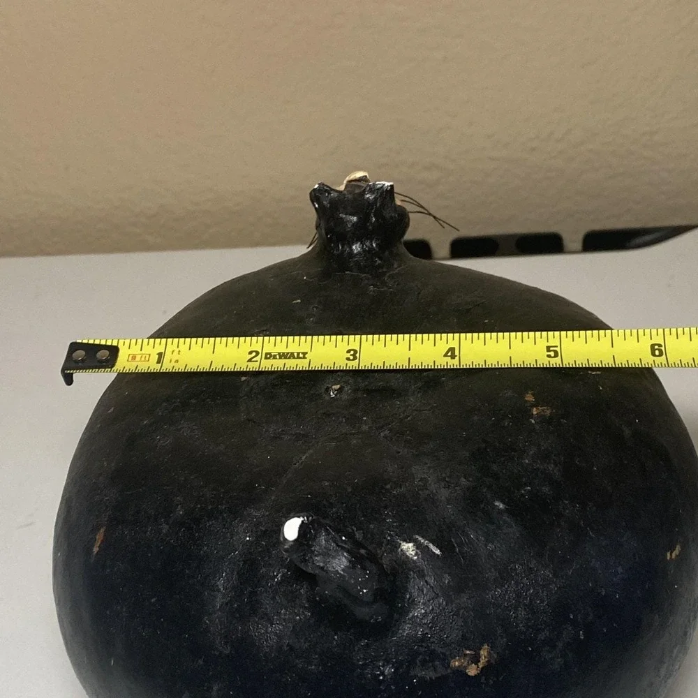 Fat Cat Gourd Art Cat/ Halloween Figurine 6